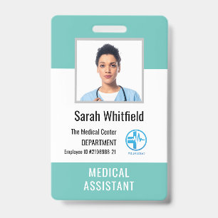 Logo-ID für personalisiertes Foto und Krankenhaus Ausweis
