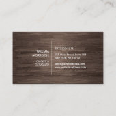 Logo II für moderne architektonische Blöcke auf du Visitenkarte (Rückseite)