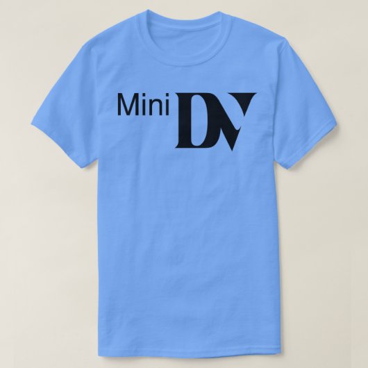 Logo im MiniDV-Medienformat T-Shirt (Design vorne)