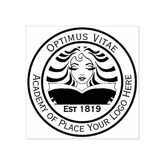 Logo-Image Gummistempel (Prägung)