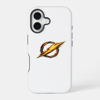 Logo inspiriert von Flash iPhone 16 Hülle
