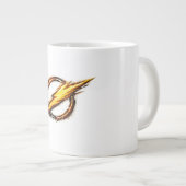 Logo inspiriert von Flash Jumbo-Tasse (Vorderseite Rechts)
