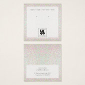 Logo-Iridesing-Glitzer-Anzeigetafel hinzufügen (Vorne & Hinten)