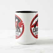 Logo-Kaffee-Tasse Carolinas Rollergirls Tasse (Zentrum)