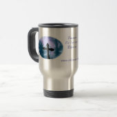 Logo-Kaffee-Tasse Reisebecher (Vorderseite Links)
