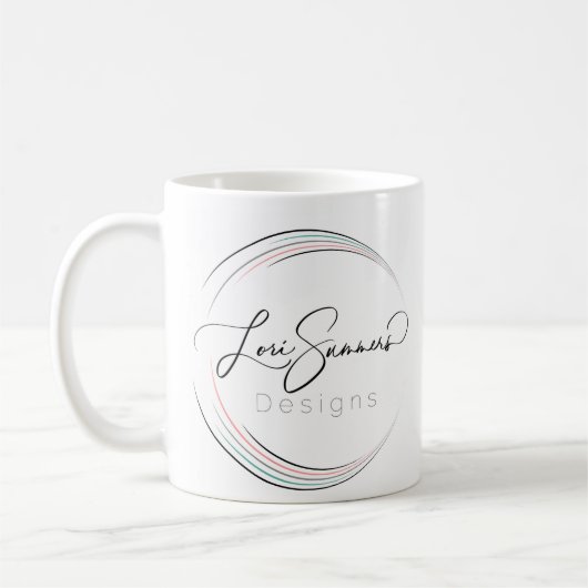 Logo-Kaffeetasse Kaffeetasse (Links)