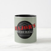Logo-Kaffeetasse Majors-Offiziersmesse Tasse (Zentrum)