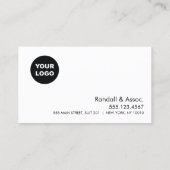 Logo-Karte für die Erinnerung der Ernennung Terminkarte (Rückseite)