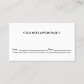 Logo-Karte für die Erinnerung der Ernennung Terminkarte (Vorderseite)