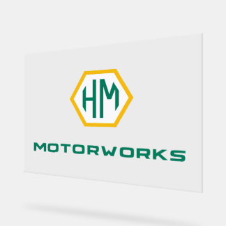 Logo-Kennzeichnung Acrylschild