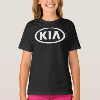 Logo KIA. Klassischer T - Shirt