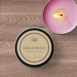 Logo-Klassisches Produkt-Label für graue Grenze hi Runder Aufkleber