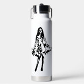 Logo-Kleid für Mode Trinkflasche (Vorderseite)