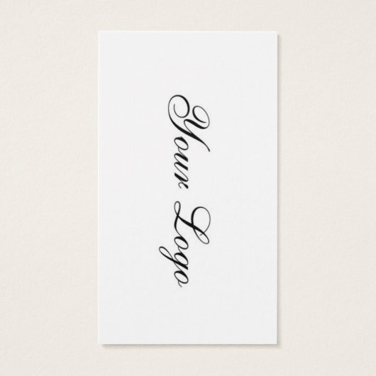 Logo-Kleidung Preis hängen Tag (Rückseite)