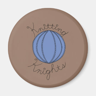 Logo "Knitter Knights" Magnet