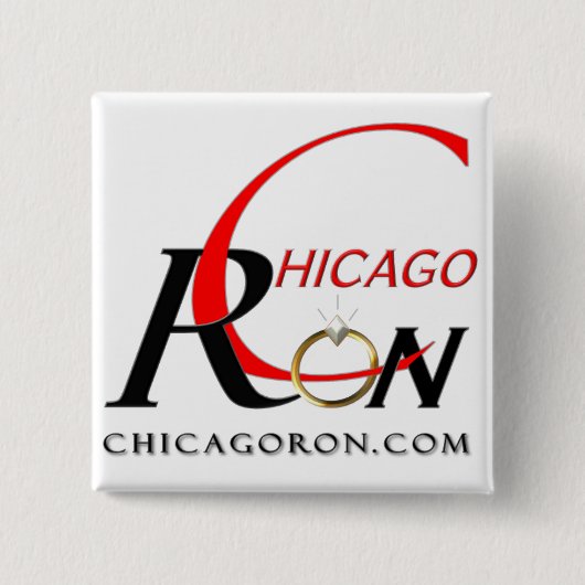 Logo-Knopf "Chicagos Ron" Button (Vorderseite)