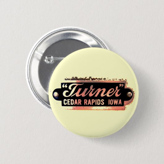 Logo-Knopf Turner Company Button (Vorne & Hinten)
