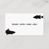 Logo "Köder & Tackle Fishing" Visitenkarte (Rückseite)