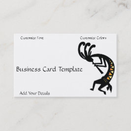 Logo Kokopelli Business Card Visitenkarte
