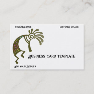 Logo Kokopelli Business Card Visitenkarte