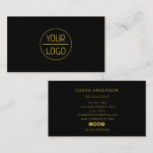 Logo-Kreis beruflich Visitenkarte (Vorne/Hinten)