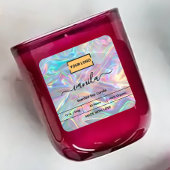 Logo-Kronensiegel hinzufügen Quadratischer Aufkleber