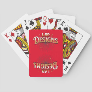 Logo "L69 DESIGNS" Spielkarten