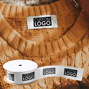 Logo-Labels Bekleidungsmarken handgefertigte Gegen Satinband