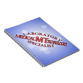 LOGO LABOR SPECIALIST MT MEDICAL TECHNOLOGIST NOTIZBLOCK (Rechte Seite)