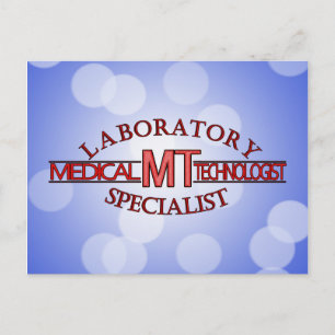 LOGO LABOR SPECIALIST MT MEDICAL TECHNOLOGIST POSTKARTE