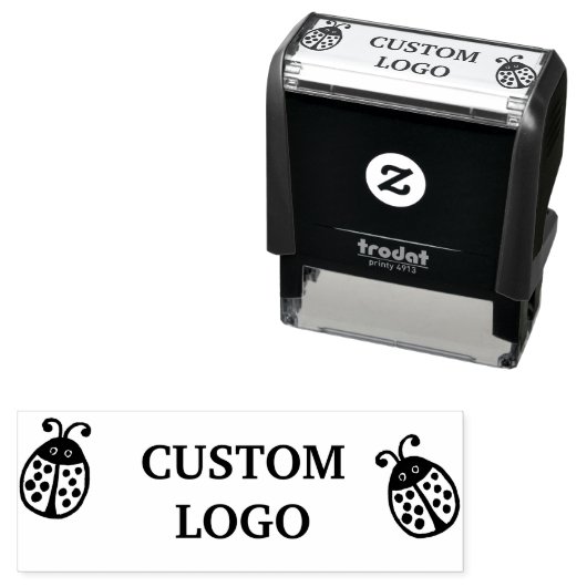 Logo-Ladybug Permastempel (Beispiel)