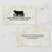 Logo "Landschaft" | Ackerland Visitenkarte (Vorne/Hinten)