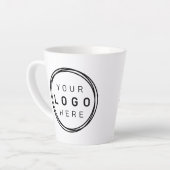Logo-Latte für Unternehmen Milchtasse (Linke Ecke)