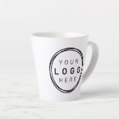 Logo-Latte für Unternehmen Milchtasse (Rechte Ecke)
