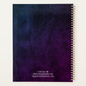 Logo-Leder für Berufliche Unternehmen im Jahr 2025 Planer (Rückseite)