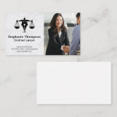 Logo "Legal Justice Pen" | Geschäft Visitenkarte (Vorne/Hinten)