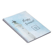 Logo "Lighthouse nausea business" Sommer Notizblock (Rechte Seite)