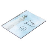 Logo "Lighthouse nausea business" Sommer Notizblock (Linke Seite)