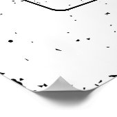 Logo "Live Jazz Calligraphy Illusion" mit Poster (Ecke)