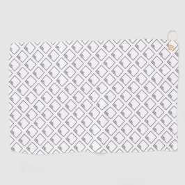 Logo-Logo Golftücher Golfhandtuch