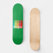Logo "LUCE69 DESIGNS" Skateboard (Vorderseite)