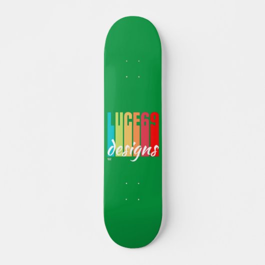 Logo "LUCE69 DESIGNS" Skateboard (Vorne)