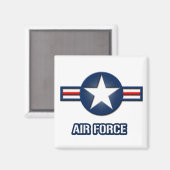 Logo-Magazin der Luftwaffe Magnet (Vorderseite/Rückseite)