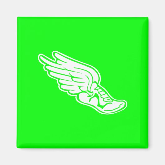 Logo-Magazin für Track grün Magnet (Vorne)