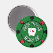 Logo-Magazin Magnet (Vorderseite/Rückseite)