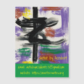 Logo-Magazin Magnetkarte (Vorderseite)