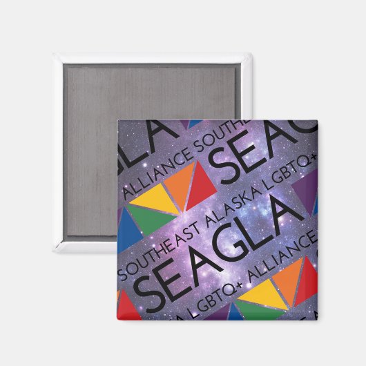 Logo-Magazin SEAGLA Magnet (Vorderseite/Rückseite)