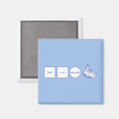 Logo Magnet (Vorderseite/Rückseite)