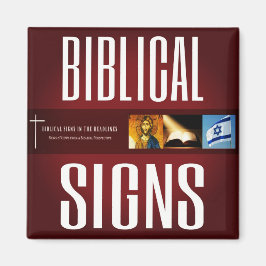 Logo-Magnet 2018 für biblische Zeichen Magnet