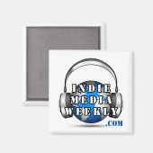 Logo-Magnet der Indie Media Weekly Magnet (Vorderseite/Rückseite)